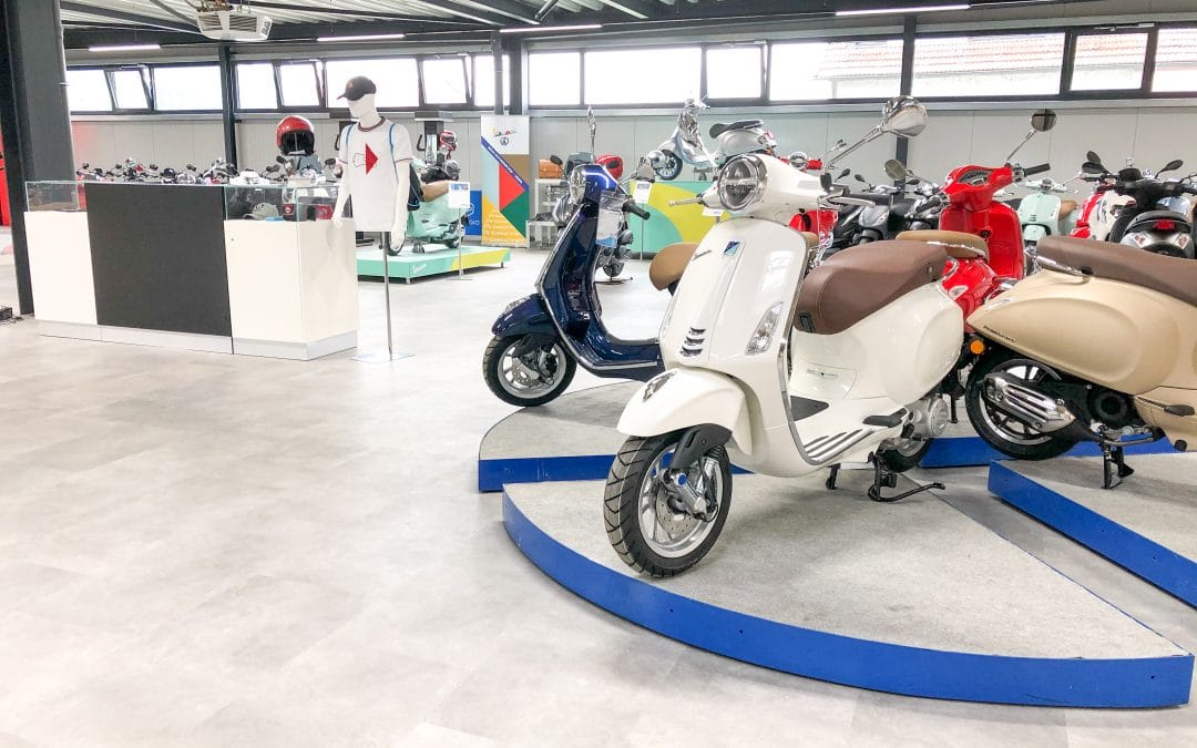 Riesige Roller-Erlebniswelt