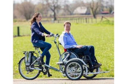 Rollstuhl-Fahrrad von Van Raam